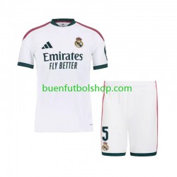 Camiseta de Fútbol Real Madrid Jude Bellingham 5 2026-2027 Primera Equipación Manga Corta Niño