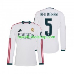 Camiseta de Fútbol Real Madrid Jude Bellingham 5 2026-2027 Primera Equipación Manga Larga Hombre