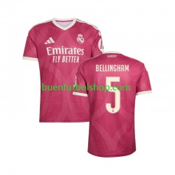 Camiseta de Fútbol Real Madrid Jude Bellingham 5 2026-2027 Tercera Equipación Manga Corta Hombre