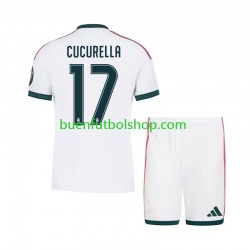 Camiseta de Fútbol Real Madrid Marc Cucurella 17 2026-2027 Primera Equipación Manga Corta Niño
