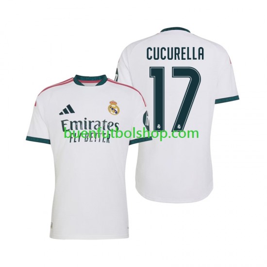 Camiseta de Fútbol Real Madrid Marc Cucurella 17 2026-2027 Primera Equipación Manga Corta Hombre