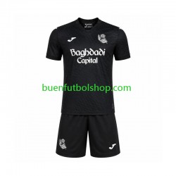 Camiseta de Fútbol Real Sociedad 2026-2027 Segunda Equipación Manga Corta Niño