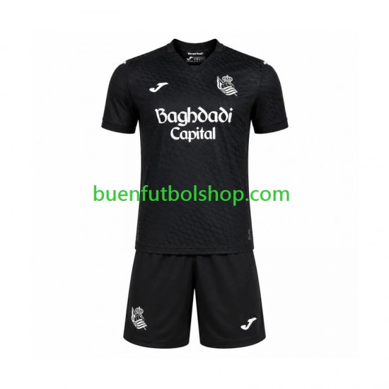Camiseta de Fútbol Real Sociedad 2026-2027 Segunda Equipación Manga Corta Niño