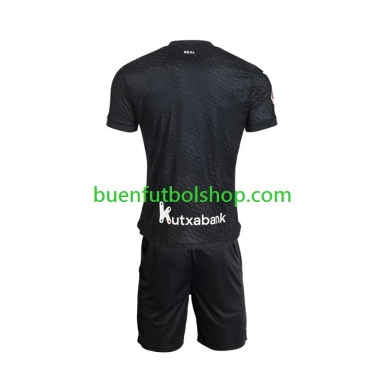Camiseta de Fútbol Real Sociedad 2026-2027 Segunda Equipación Manga Corta Niño