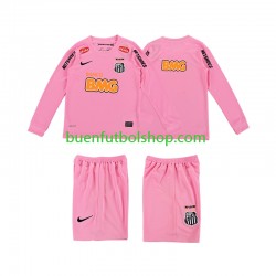 Camiseta de Fútbol Santos Retro 2012 2013 Cuarta Equipación Manga Larga Niño