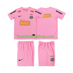 Camiseta de Fútbol Santos Retro 2012 2013 Cuarta Equipación Manga Corta Niño