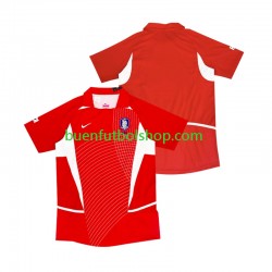 Camiseta de Fútbol Corea Del Sur Retro 2002 Primera Equipación Manga Corta Hombre