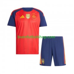 Camiseta de Fútbol España 2-star 2026-2027 Primera Equipación Manga Corta Niño