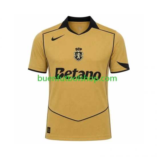 Camiseta de Fútbol Sporting CP 2026-2027 Segunda Equipación Manga Corta Hombre