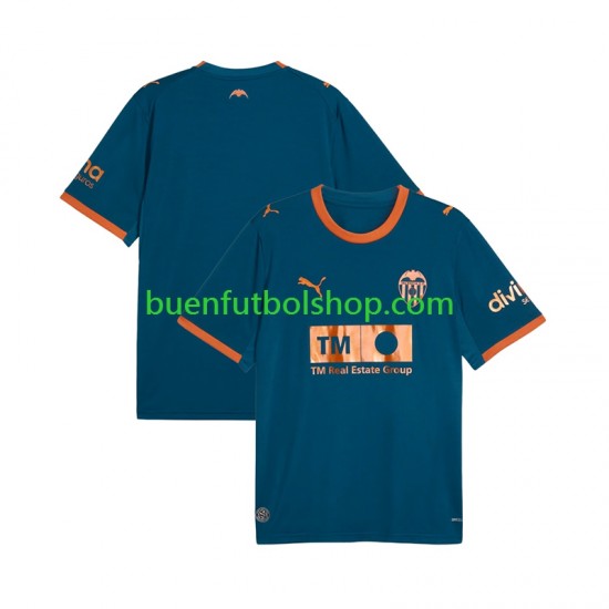 Camiseta de Fútbol Valencia CF 2026-2027 Segunda Equipación Manga Corta Hombre