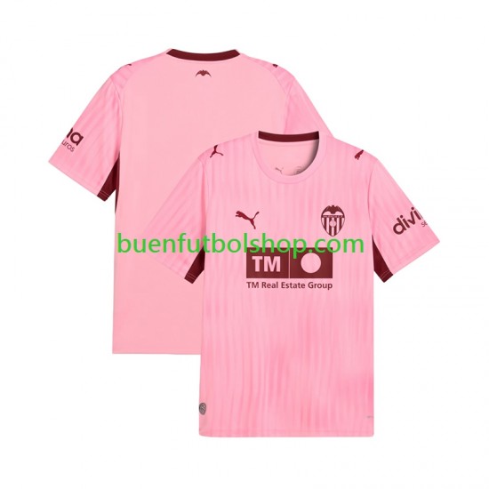 Camiseta de Fútbol Valencia CF 2026-2027 Tercera Equipación Manga Corta Hombre