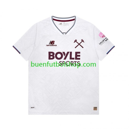 Camiseta de Fútbol West Ham United 2026-2027 Segunda Equipación Manga Corta Hombre Camiseta de Fútbol West Ham United 2026-2027 Segunda Equipación Manga Corta Hombre