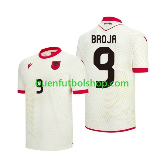 Camiseta de Fútbol Albania Armando Broja 9 World Cup 2026 Segunda Equipación Manga Corta Hombre
