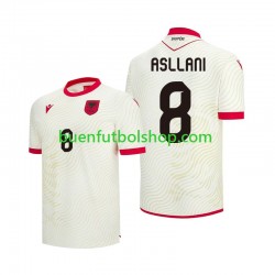 Camiseta de Fútbol Albania Kristjan Asllani 8 World Cup 2026 Segunda Equipación Manga Corta Hombre