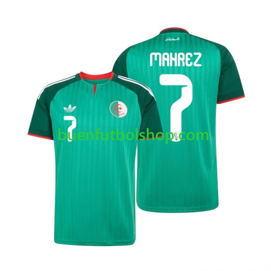Camiseta de Fútbol Argelia Riyad Mahrez 7 2026 Segunda Equipación Manga Corta Hombre