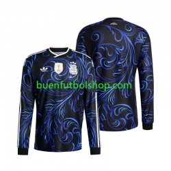 Camiseta de Fútbol Argentina World Cup 2026 Segunda Equipación Manga Larga Hombre