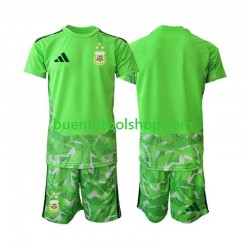 Camiseta de Fútbol Argentina Portero World Cup 2026 Tercera Equipación Manga Corta Niño