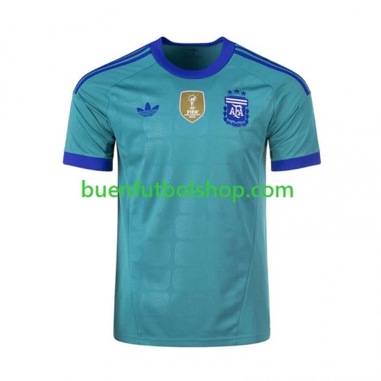 Camiseta de Fútbol Argentina Portero World Cup 2026 Segunda Equipación Manga Corta Hombre