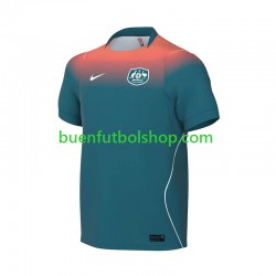 Camiseta de Fútbol Australia World Cup 2026 Segunda Equipación Manga Corta Hombre