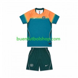 Camiseta de Fútbol Australia World Cup 2026 11 Segunda Equipación Manga Corta Niño