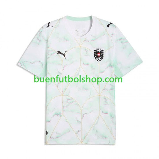 Camiseta de Fútbol Austria World Cup 2026 Segunda Equipación Manga Corta Hombre