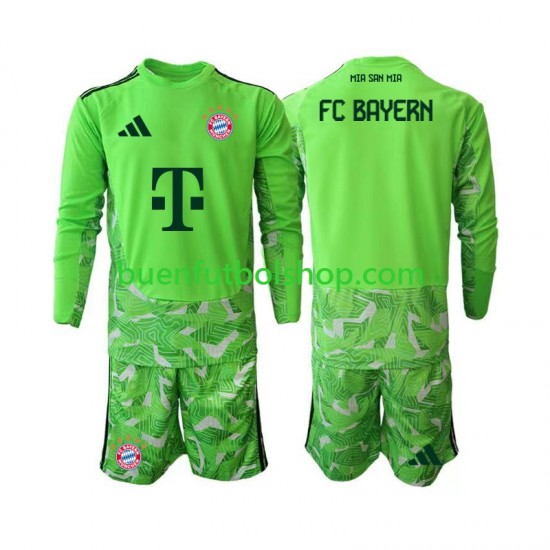 Camiseta de Fútbol Bayern de Múnich Portero 2026-2027 Primera Equipación Manga Larga Niño Camiseta de Fútbol Bayern de Múnich Portero 2026-2027 Primera Equipación Manga Larga Niño