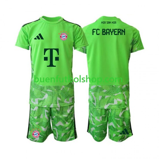 Camiseta de Fútbol Bayern de Múnich Portero 2026-2027 Primera Equipación Manga Corta Niño
