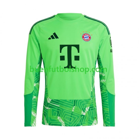 Camiseta de Fútbol Bayern de Múnich Portero 2026-2027 Primera Equipación Manga Larga Hombre