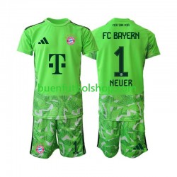 Camiseta de Fútbol Bayern de Múnich Portero Manuel Neuer 1 2026-2027 Primera Equipación Manga Corta Niño