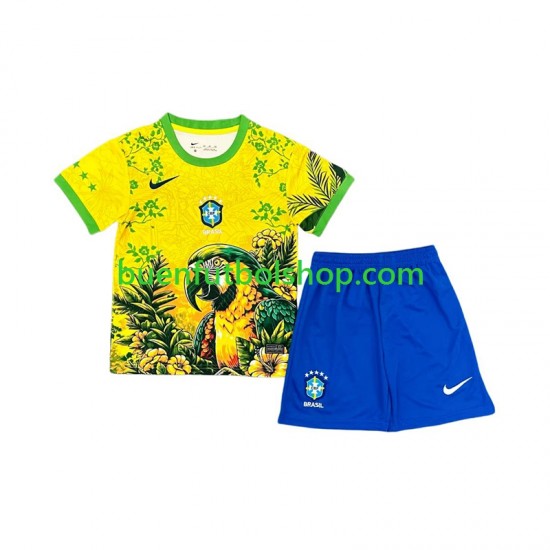 Camiseta de Fútbol Brasil Special 2026 Primera Equipación Manga Corta Niño