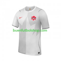 Camiseta de Fútbol Canadá World Cup 2026 Segunda Equipación Manga Corta Hombre