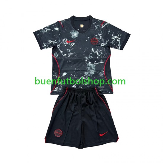 Camiseta de Fútbol Canadá World Cup 2026 Segunda Equipación Manga Corta Niño