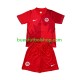 Camiseta de Fútbol Canadá World Cup 2026 Primera Equipación Manga Corta Niño