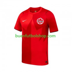 Camiseta de Fútbol Canadá World Cup 2026 Primera Equipación Manga Corta Hombre