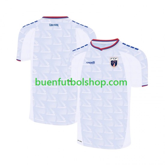 Camiseta de Fútbol Cape Verde World Cup 2026 Segunda Equipación Manga Corta Hombre