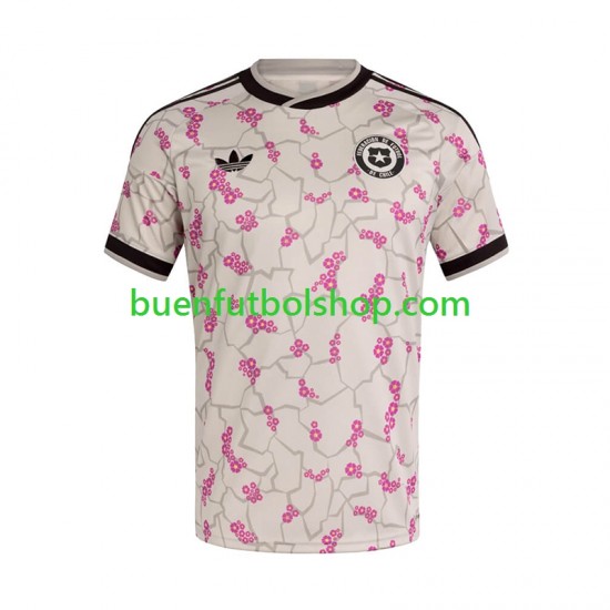 Camiseta de Fútbol Chile 2026 Segunda Equipación Manga Corta Hombre