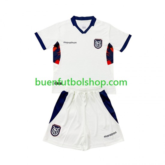 Camiseta de Fútbol Ecuador World Cup 2026 Tercera Equipación Manga Corta Niño