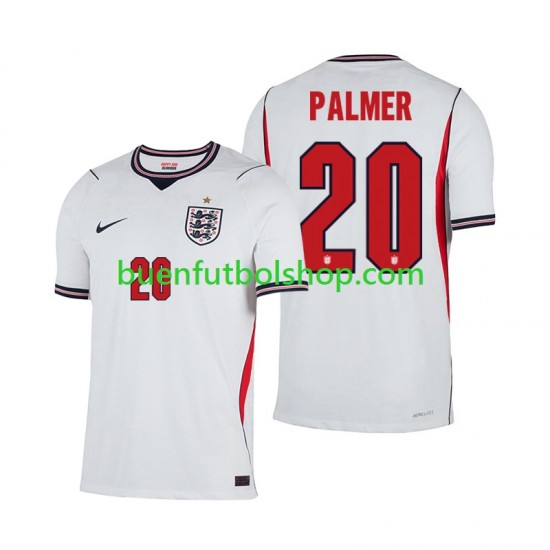 Camiseta de Fútbol Inglaterra Cole Palmer 20 World Cup 2026 Primera Equipación Manga Corta Hombre