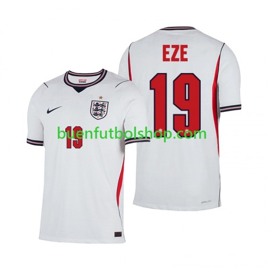 Camiseta de Fútbol Inglaterra Eberechi Eze 19 World Cup 2026 Primera Equipación Manga Corta Hombre