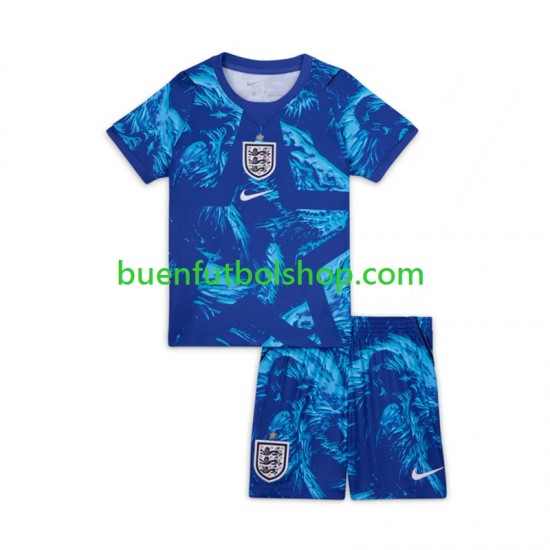Camiseta de Fútbol Inglaterra Portero World Cup 2026 Tercera Equipación Manga Corta Niño