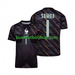 Camiseta de Fútbol Francia Portero Brice Samba 1 World Cup 2026 Primera Equipación Manga Corta Hombre