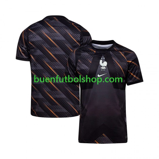 Camiseta de Fútbol Francia Portero World Cup 2026 Primera Equipación Manga Corta Hombre