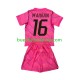 Camiseta de Fútbol Francia Portero Mike Maignan 16 World Cup 2026 Segunda Equipación Manga Corta Niño