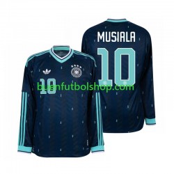 Camiseta de Fútbol Alemania Jamal Musiala 10 World Cup 2026 Segunda Equipación Manga Larga Hombre