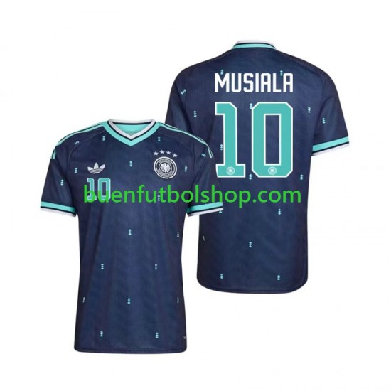 Camiseta de Fútbol Alemania Jamal Musiala 10 World Cup 2026 Segunda Equipación Manga Corta Hombre