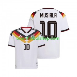Camiseta de Fútbol Alemania Jamal Musiala 10 World Cup 2026 Primera Equipación Manga Corta Hombre
