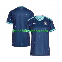 Camiseta de Fútbol Alemania World Cup 2026 Segunda Equipación Manga Corta para Mujer