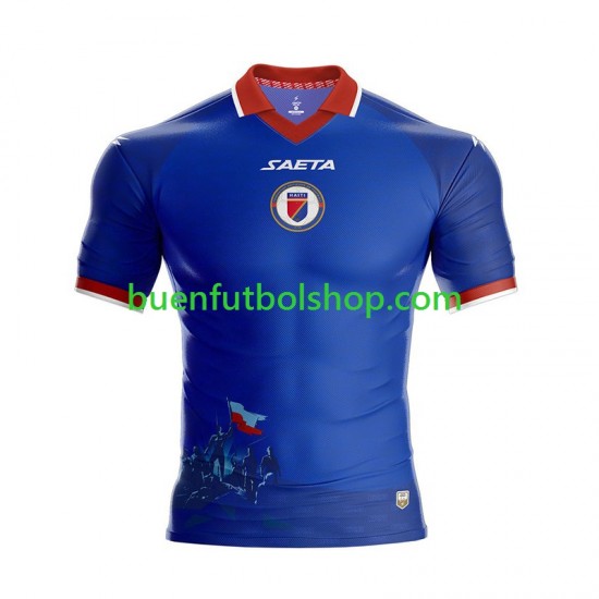 Camiseta de Fútbol Haiti World Cup 2026 Primera Equipación Manga Corta Hombre