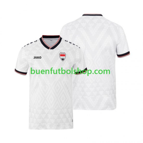 Camiseta de Fútbol Irak World Cup 2026 Segunda Equipación Manga Corta Hombre