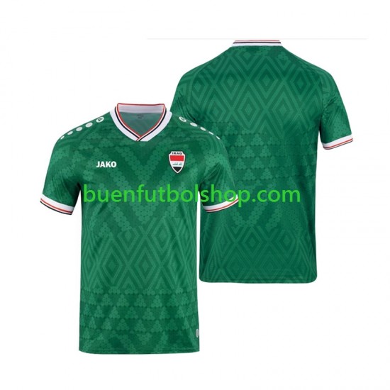 Camiseta de Fútbol Irak World Cup 2026 Primera Equipación Manga Corta Hombre
